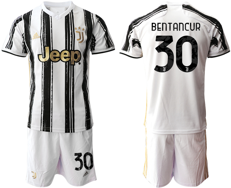 Men 2020-2021 club Juventus home #30 white black Soccer Jerseys->juventus jersey->Soccer Club Jersey
